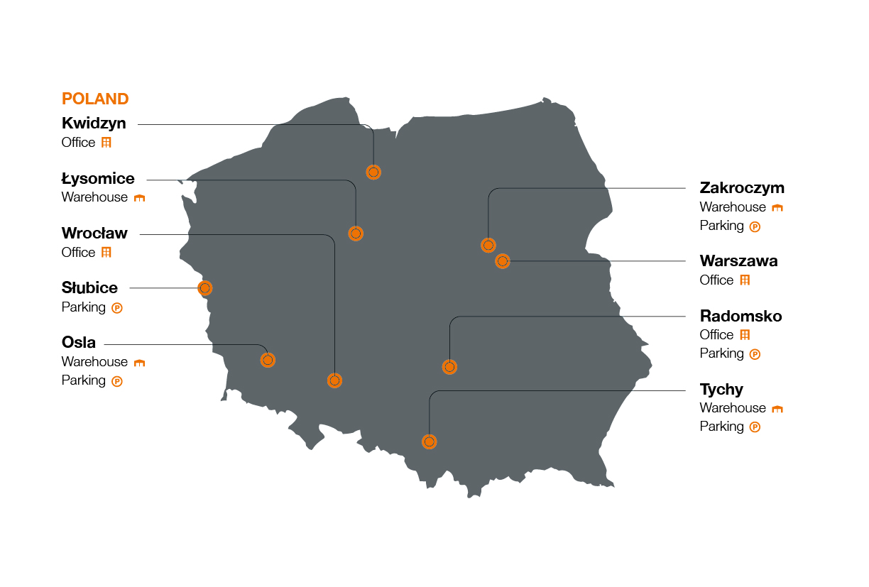 Map Poland